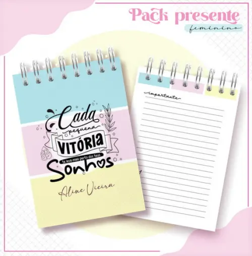 Arquivo Digital Pack Presente Feminino