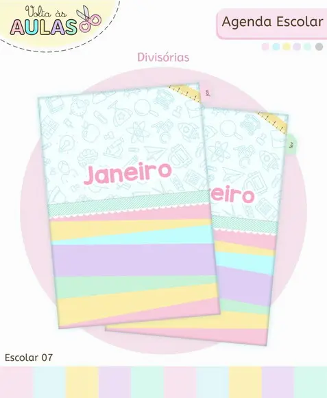 Arquivo Digital Pack Miolos Agendas Escolar 2026