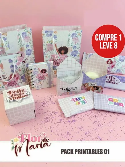 Arquivo Digital Pack Printables 01 Dia das Mulheres 20
