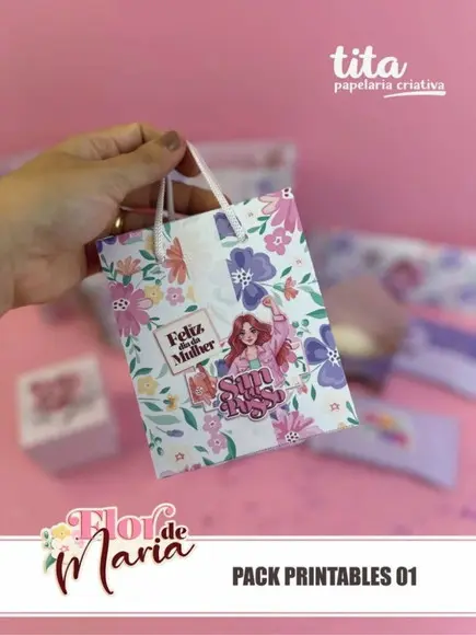 Arquivo Digital Pack Printables 01 Dia das Mulheres 20