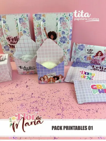 Arquivo Digital Pack Printables 01 Dia das Mulheres 20