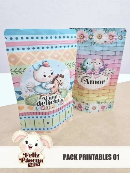 Arquivo Digital Páscoa 2025 Pack Printables 01
