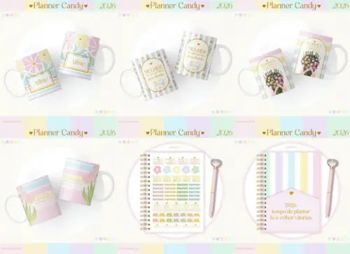Arquivo Digital Planner Candy 2026