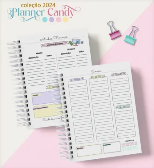 Arquivo Digital Planner Candy 2024