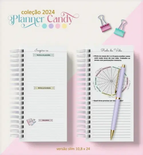 Arquivo Digital Planner Candy 2024