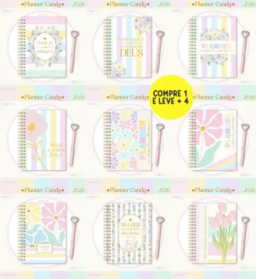 Arquivo Digital Planner Candy 2026