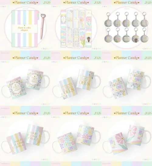 Arquivo Digital Planner Candy 2026