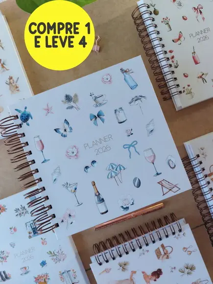 Arquivo Digital Planner Clean 2026