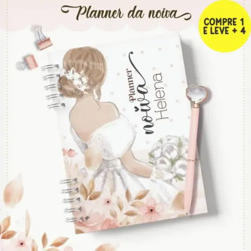 Arquivo Digital Planner da Noiva