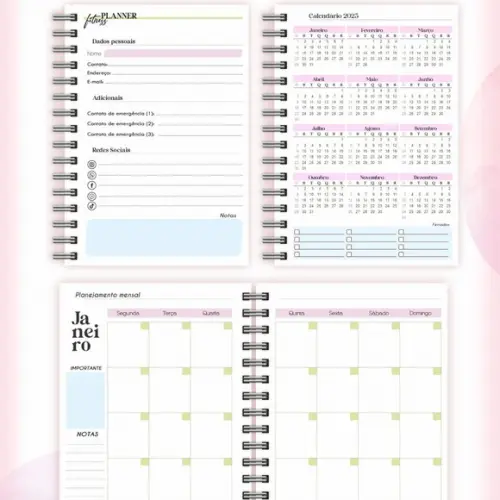 Arquivo Digital Planner Fitnes
