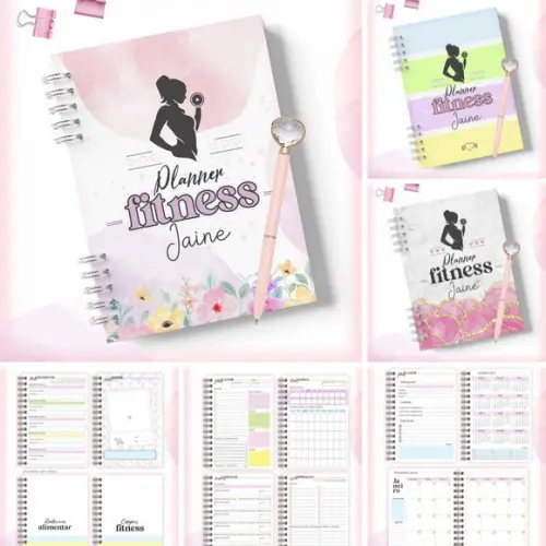 Arquivo Digital Planner Fitnes