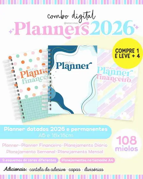 Arquivo Digital Planners 2026
