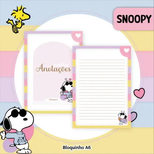 Arquivo Digital Snoopy Capas e Miolos 2025
