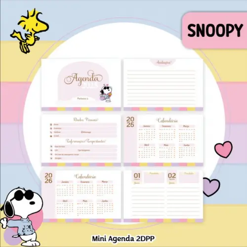 Arquivo Digital Snoopy Capas e Miolos 2025