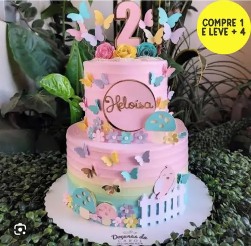 Arquivo Digital Topo de Bolo Jardim Encantado 16