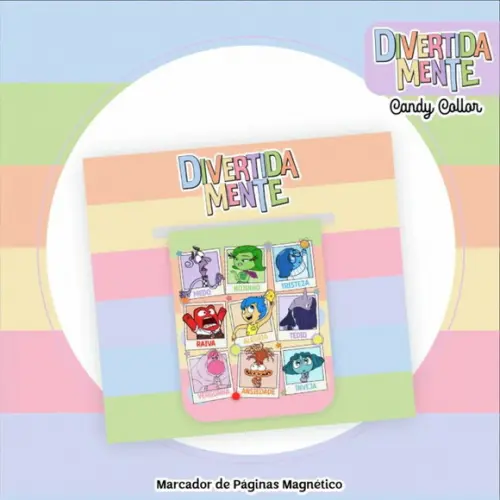 Combo Digital Divertidamente Candy Capas e Miolos 2025