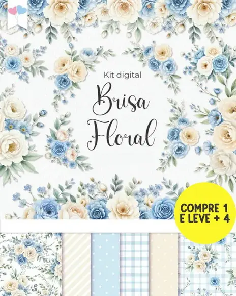 Kit Digital Brisa Floral