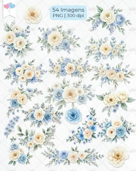 Kit Digital Brisa Floral