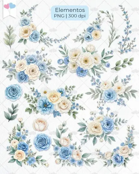 Kit Digital Brisa Floral