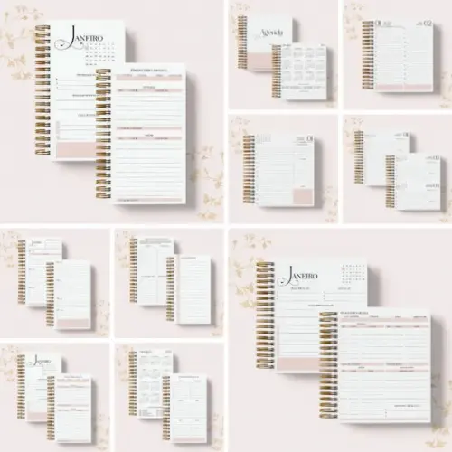 Kit Digital Coleção Inspire 2024 - Agendas e Planners