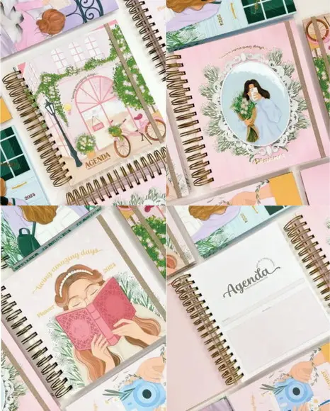 Kit Digital Coleção Living 2024 - Agendas, Planners