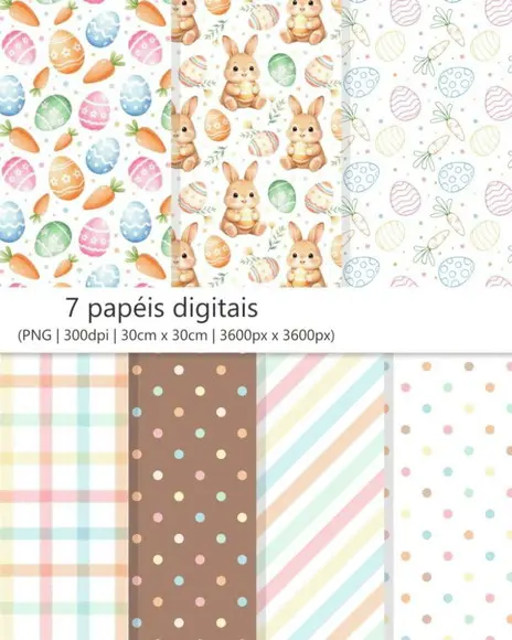 Kit Digital Doce Páscoa