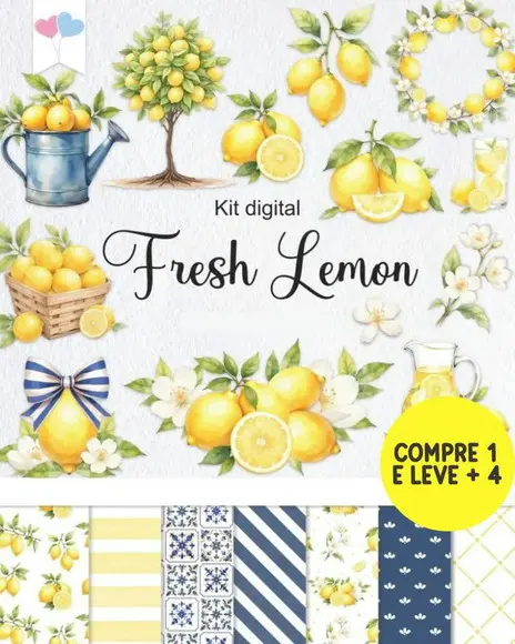 Kit Digital Fresh Lemon