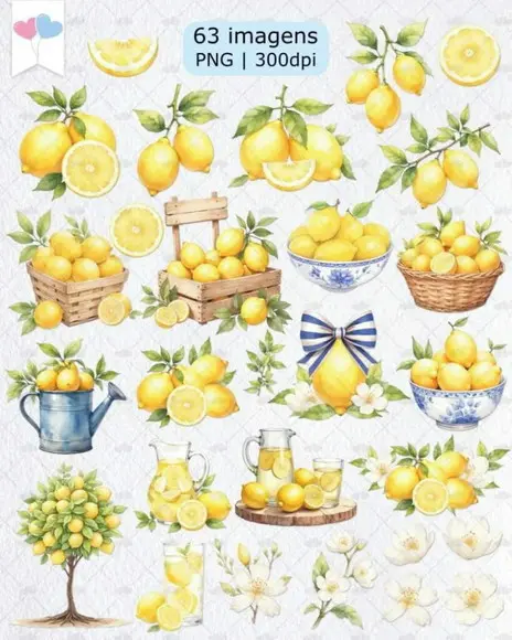 Kit Digital Fresh Lemon