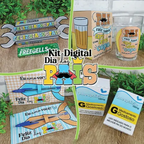 Kit Digital Mimos Dia dos Pais