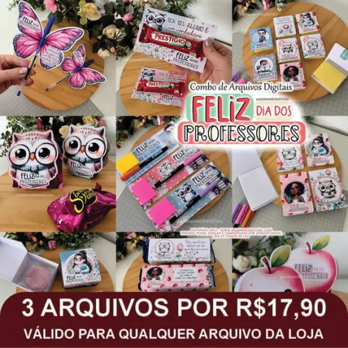 Kit Digital Mimos Dia dos Professores 2024