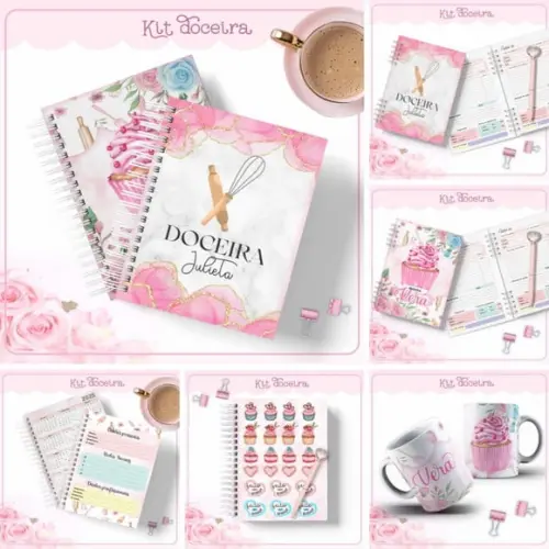 Kit Digital Pedidos Doceira