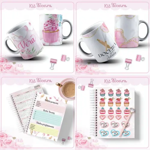 Kit Digital Pedidos Doceira