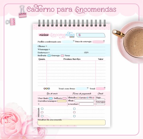 Arquivo Digital Caderno de Pedidos