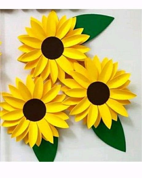 Flor Girassol (arquivo de Corte)