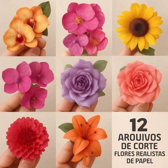 Kit Flores Pintura Digital 01134
