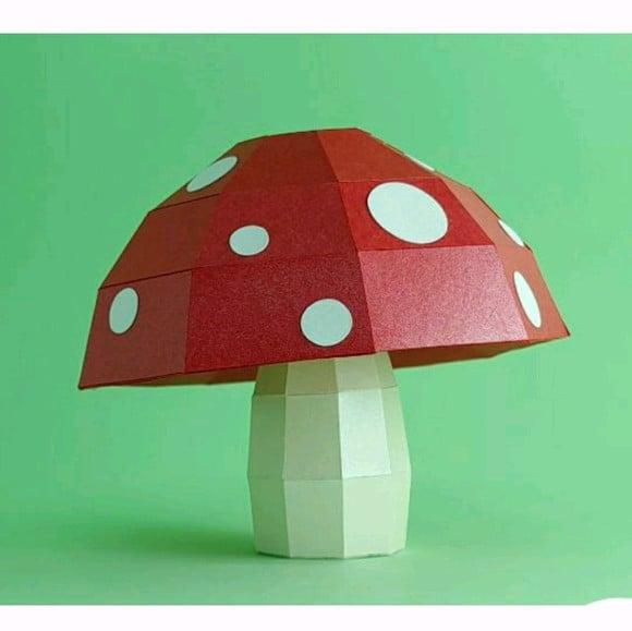Cogumelo Lowpoly Dxf