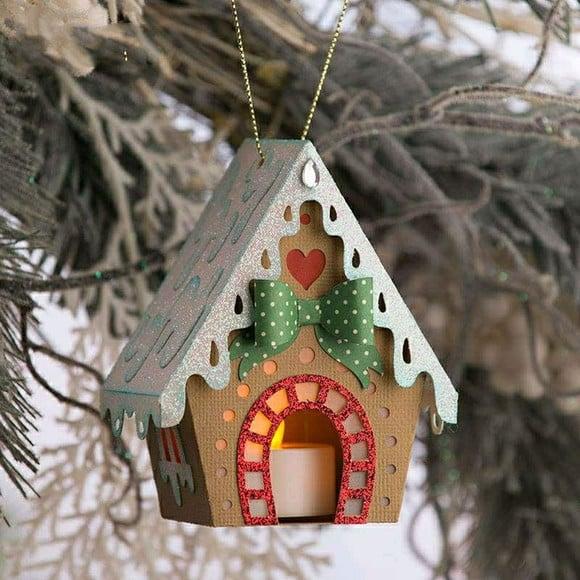 Casinha de Natal 3d