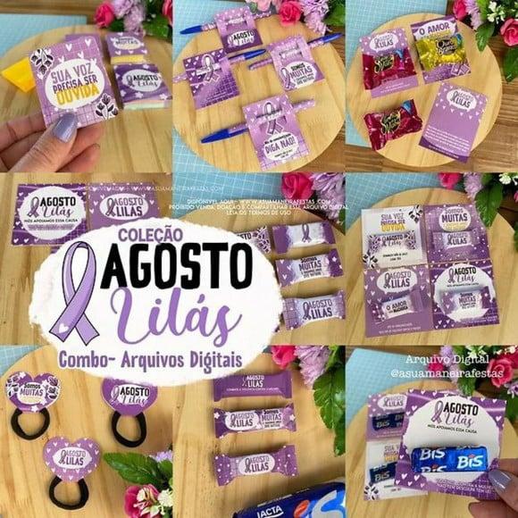 Kit Agosto Lilás