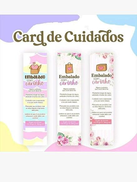 Card Cuidado Produto Artesanal