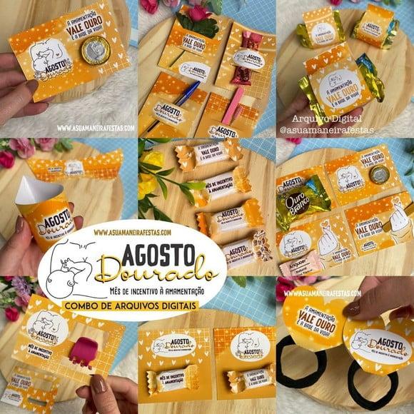 Kit Agosto Dourado