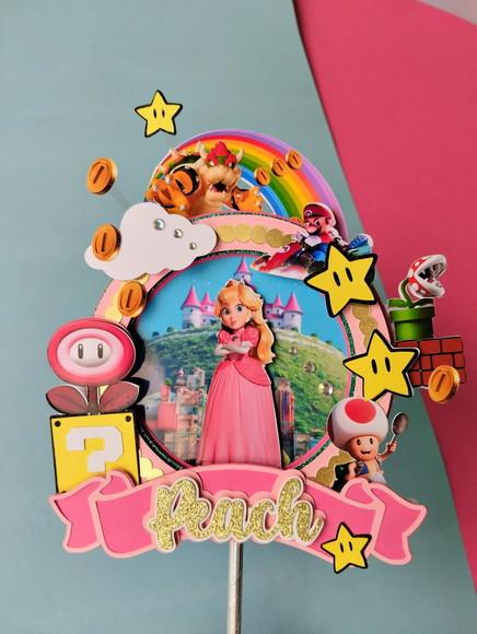 Topo Princesa Super Mario