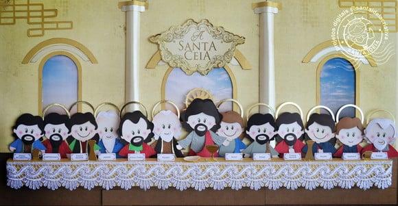 Santa Ceia em Camadinhas