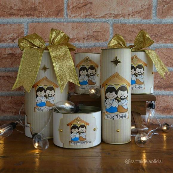 Tubo Lata de Natal 001078