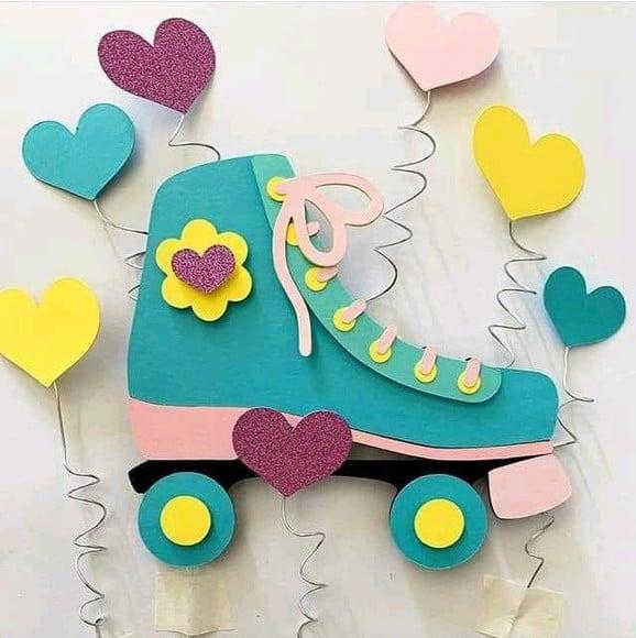 Topo em Camadas Patins