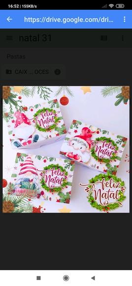 Cx 8 Doces de Natal(