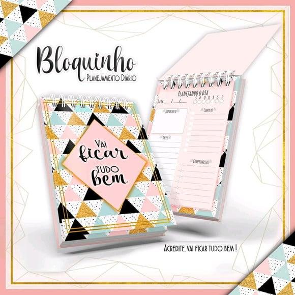 Bloquinho Vai Ficar Tudo Bem Color