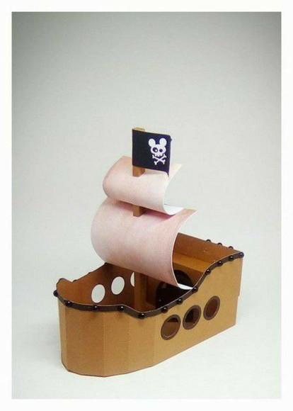 Navio Pirata 3d 2498