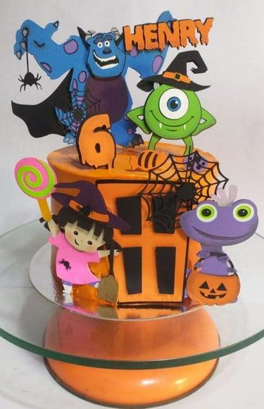 Topo Monstros S.a Hallowen 2563