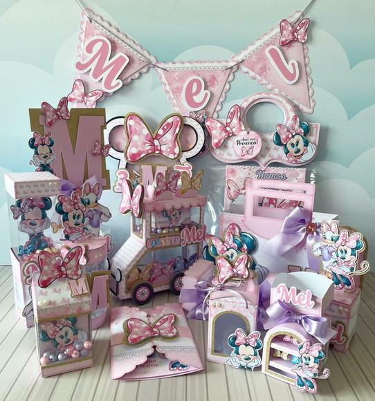 Kit Festa Minnie Rosa 2487
