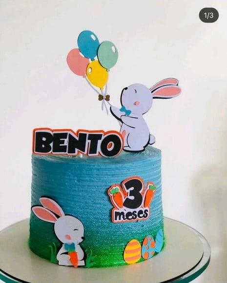 Topo Coelhinho com Balões